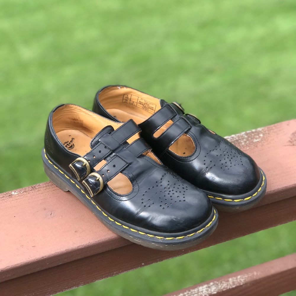 Doc Martens 8065 smooth leather mary jane shoes
